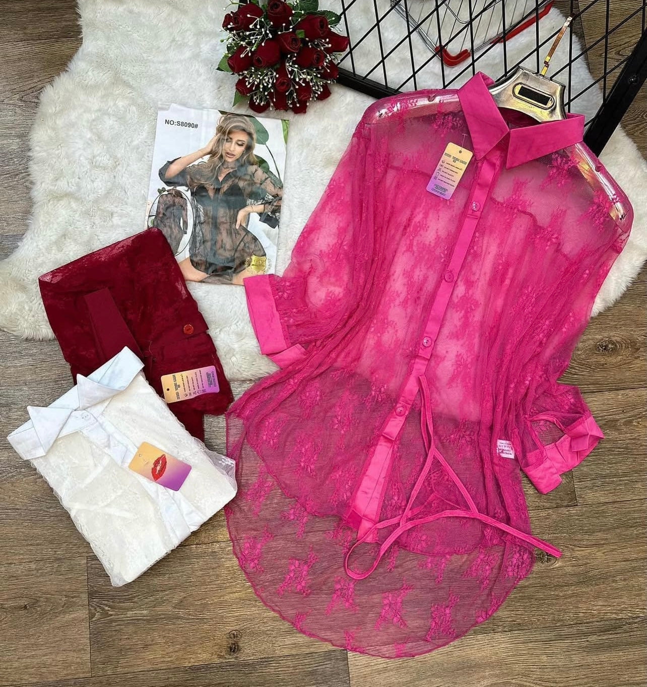 Chemise transparente 🦋👌🏻