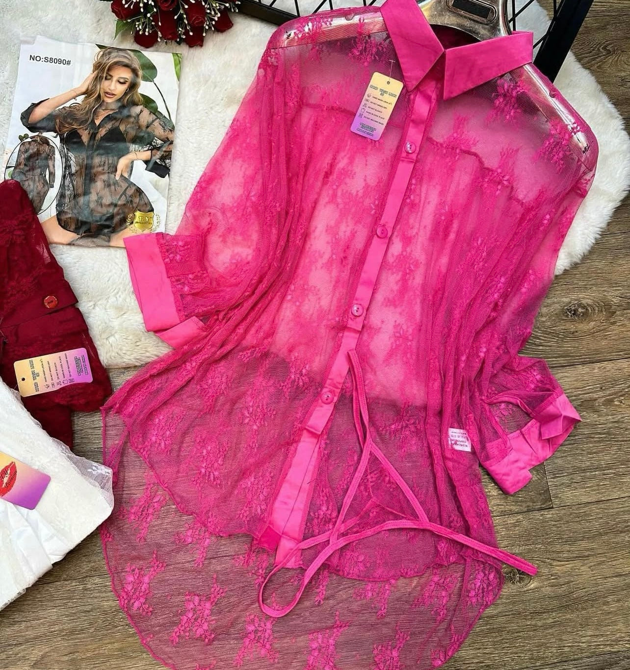 Chemise transparente 🦋👌🏻