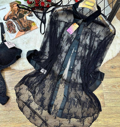 Chemise transparente 🦋👌🏻